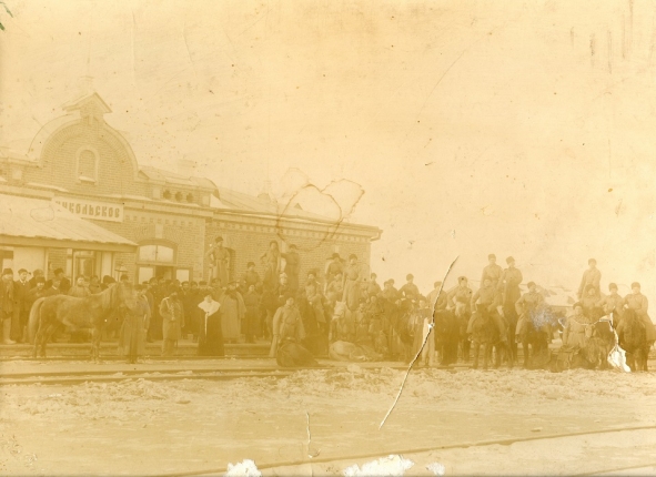 Железнодорожная станция Никольское, Уссурийская область, 1894 год